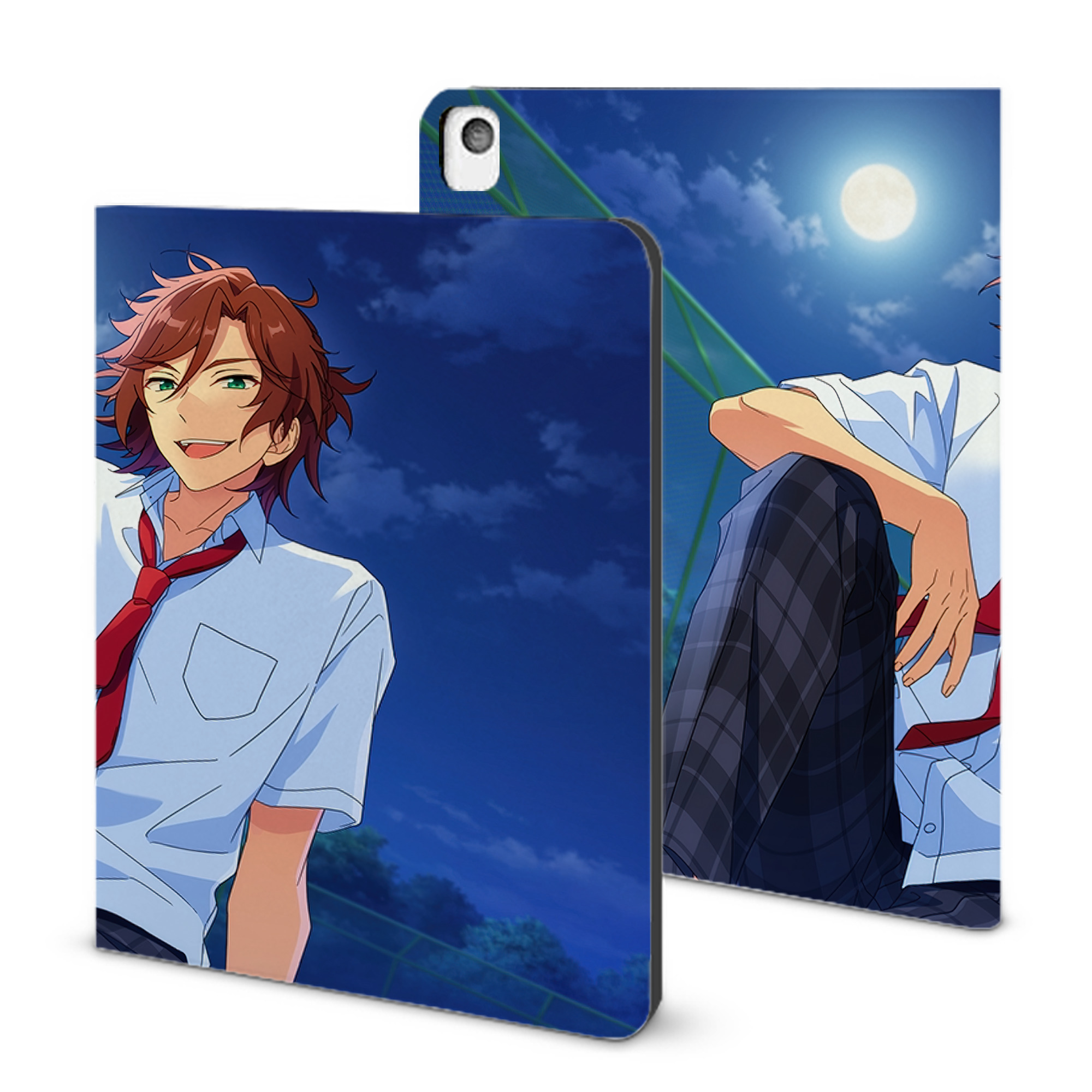（画像用） あんさんぶるスターズ! Ensemble Stars IPadケース ペンホルダー付き ブックスタイルデザイン